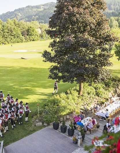 Feste auf unserer Terrasse