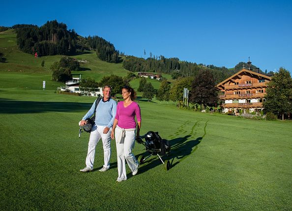 Hotel on the golf course in Kitzbühel