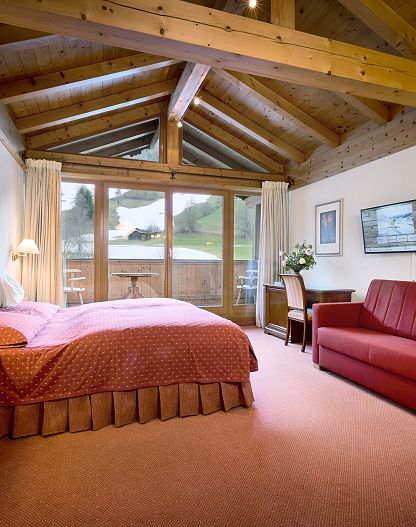 49 individuell eingerichtete Zimmer und Suiten