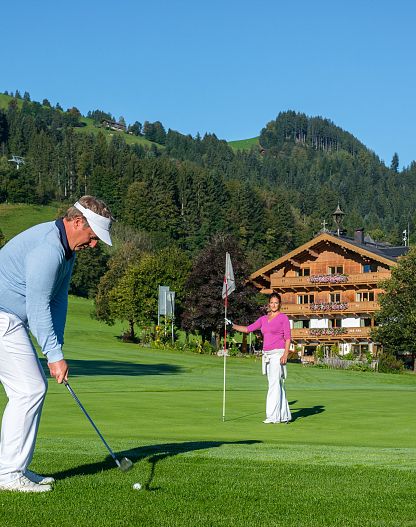 Golfplatz direkt am Rasmushof