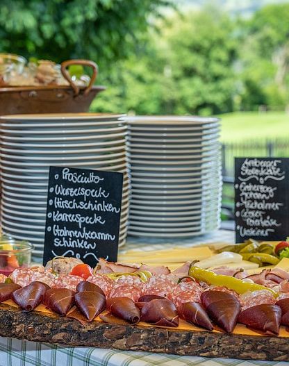 Reichhaltiges All you can eat Buffet