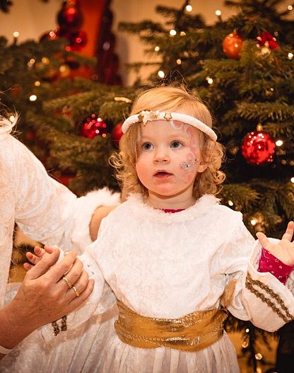 Kinderaugen leuchten